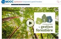 Impression écran MOOC gestion forestière