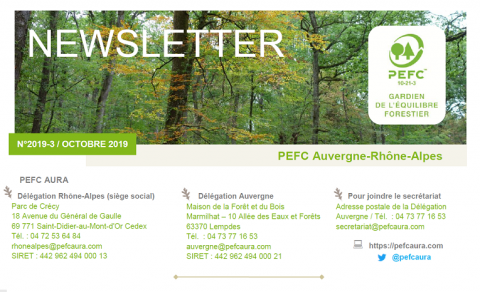 Newsletter PEFC AURA